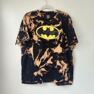 Vintage Giant Tie Dye Batman T Shirt XL